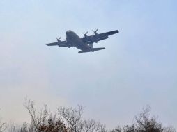 Estados Unidos dijo que aviones de guerra iraníes dispararon contra el avión en aguas internacionales. ARCHIVO  /