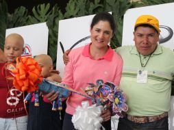 La golfista tapatía Lorena Ochoa en el torneo Abierto de Corazón.  /
