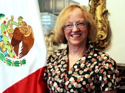 Acercamiento con la embajadora Christine Bogle de Nueva Zelanda en nuestro país.  /