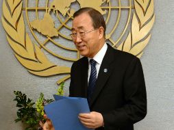 El secretario general de la ONU, Ban Ki-moon, reiteró su ''enérgica'' condena a los ataques contra Israel. AFP  /