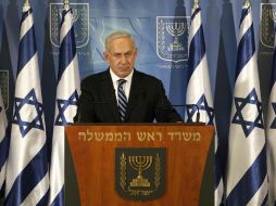 Benjamín Netanyahu aseguró que el Ejército de su país seguirá emprendiendo cualquier acción necesaria. AP  /