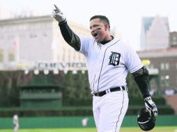 El antesalista de Detroit, Miguel Cabrera, se convirtió en el primer beisbolista venezolano que es nombrado Jugador Más Valioso. AP  /