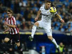 El francés Karim Benzema marcó gol a los 32 minutos. AFP  /