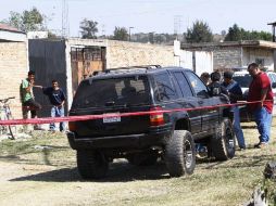 Testigos mencionaron que la camioneta fue abandonada alrededor de las 6:30 horas del mismo día, pero no vieron quien la tripulaba.  /