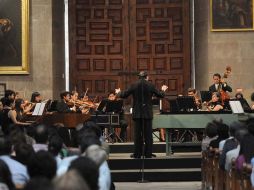 El espectáculo tendrá como escenario uno de los edificios barrocos más emblemáticos de la ciudad michoacana. ARCHIVO  /