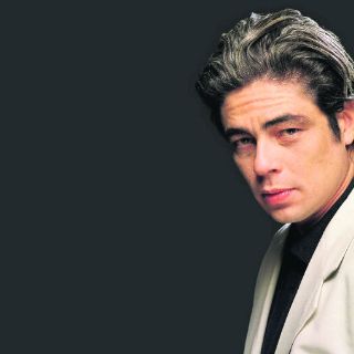 Benicio del Toro, con los ojos abiertos