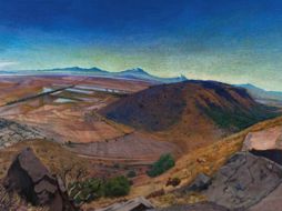 ''Mañana luminosa'' de Dr. Atl, se vendió en 1.65 millones de dólares en Nueva York. ESPECIAL  /