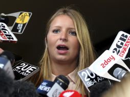 Madeleine Pulver pasó diez horas de angustia, mientras la Policía trataba de desactivar la bomba y localizar al culpable. AP  /