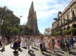 El desfile conmemorativo del 102 aniversario del inicio de la Revolución Mexicana dio inicio en punto de las 10:00 horas.  /