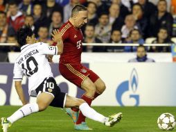 Ambos equipos salieron de Mestalla clasificados para los octavos de final de la Champions. REUTERS  /