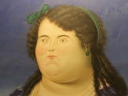 Vista de la obra ''Mujer'', del pintor y escultor colombiano Fernando Botero. EFE  /