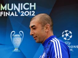 Mata es el primer jugador del Chelsea en hacer declaraciones públicas tras el cese del italiano, Roberto Di Matteo (foto). ARCHIVO  /