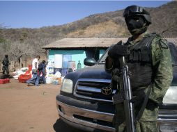 El Presidente recalcó la lucha que se realiza contra el narco en Michoacán y otros estados. ARCHIVO  /