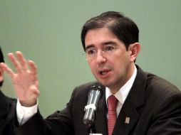 Imagen de Dionisio Pérez-Jácome, titular de la SCT. ARCHIVO  /