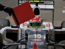 Sergio Pérez espera realizar cambios en su auto para ser competitivo en Interlagos. AFP  /