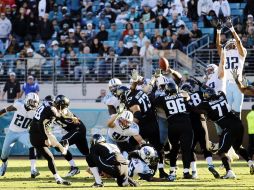 Los Jaguares de Jacksonville ya supieron lo que es ganar en casa. AP  /