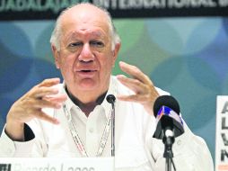 Estadista. El ex presidente chileno presentó un libro y dictará la Cátedra Cortázar. EFE  /