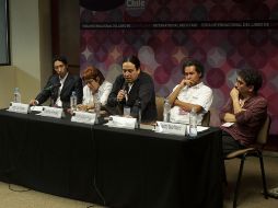 La conferencia Latinoamérica Viva tuvo lugar en el Salón Juan José Arreola en el marco de la FIL 2012.  /