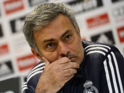 El técnico, José Mourinho, declaró que no se confiarán en esta eliminatoria, a pesar de haber ganado 4 -1 en la ida. ARCHIVO  /