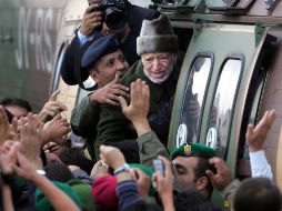 Expertos forenses provenientes de Francia, Suiza y Rusia investigan el caso del líder palestino, Yasser Arafat. ARCHIVO  /