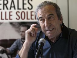 Perales indicó que durante los tres años de ausencia en México se ha dedicado a trabajar en dos proyectos literarios. EFE  /