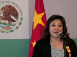 La entrenadora china, Ma Jin, buscará que siga creciendo la especialidad a nivel internacional. MEXSPORT  /