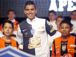 Alberto Medina (centro) tiene un fugaz paso por el Pachuca y se va a los Camoteros. MEXSPORT  /