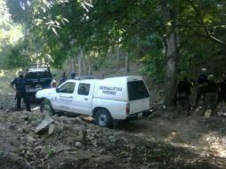 El hallazgo se dio tras la captura de cinco hombres. EL UNIVERSAL  /