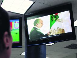 Despedida. El Presidente Felipe Calderón emite su último discurso como Presidente de México.  /