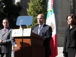 El Presidente Felipe Calderón Hinojosa firmó la promulgación del decreto que reforma la Ley Federal del Trabajo. NTX  /