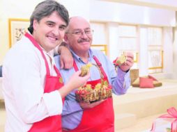 RECETAS E HISTORIA. Mikel Alonso y Benito Taibo se unen para llenar la Navidad de delicias anecdóticas.  /