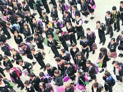 Empresarios proponen combatir el rezago del sector educativo, así como la generación oportunidades a las personas en edad productiva.  /