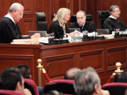 El evento tuvo lugar en el Salón de Plenos del máximo tribunal constitucional. ARCHIVO  /