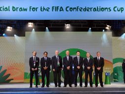 La FIFA realizó una rueda de prensa con los técnicos de siete selecciones del torneo.  /