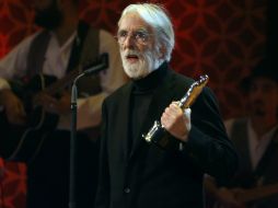 Michael Haneke brinda un discurso al recibir su premio. REUTERS  /