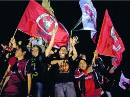 Mención honorífica. La afición del Tijuana apoyó al equipo desde el inicio del torneo con estadios llenos.  XINHUA  /