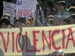 Esta mañana dejaron en libertad a diez de los detenidos. EL UNIVERSAL  /