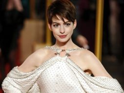 Anne Hathaway durante la presentación de la película ''Los miserables'' en Londres. EFE  /