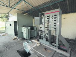 SAQUEADA. Así luce la planta tratadora de la cabecera municipal de Poncintlán  /