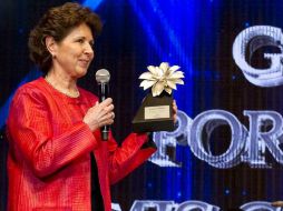 Ha sido reconocida por su labor como promotora cultural durante más de 35 años. ARCHIVO  /