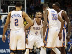 Los Thunder dominaron de principio a fin el partido y llegaron a tener hasta 19 puntos de ventaja. AFP  /