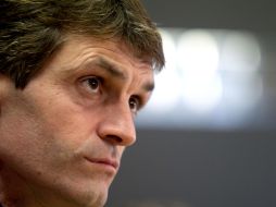 El entrenador del Barça (foto) asegura que lo único que le importa a ''La Pulga'' es ser cada día mejor, no superar a nadie. ARCHIVO  /