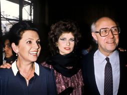 Galina Vishnevskaya, en una foto de 1982 con su hija Olga y Mstislav Rostrópovich AFP  /