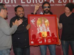 En la foto dónde aparecen promocionando su gira por Europa. ARCHIVO  /