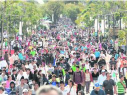 ''Ríos de gente''. Las autoridades esperan el arribo de unos seis millones de fieles. EL UNIVERSAL  /