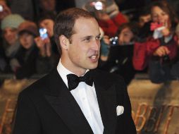 En la alfombra roja, Guillermo de Inglaterra. EFE  /