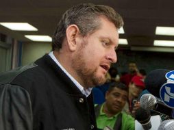 El jefe policiaco mencionó que su contrato laboral culmina el último día de febrero de 2013. ARCHIVO  /