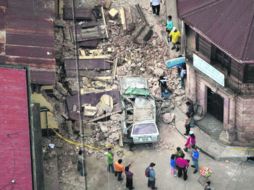 Los trabajos de reconstrucción se definirán con las unidades ejecutoras de cada localidad afectada. ARCHIVO  /