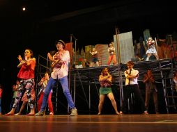 Mucha energía en el Teatro Diana con ''Amor pop''.  /