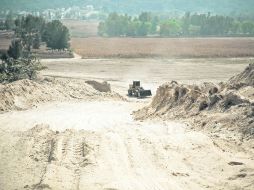 Extracción irregular. Por lo general los bancos de materiales ilegales se ubican en zonas alejadas y de difícil acceso.  /